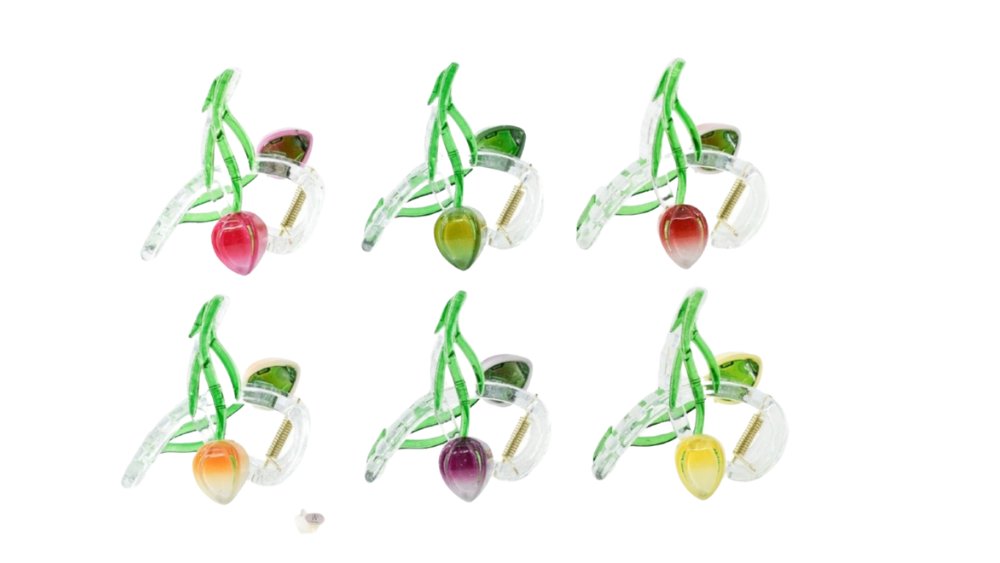 Flower hair clip