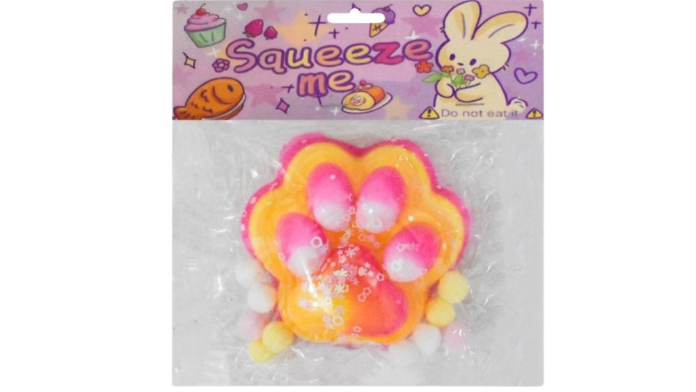 Cat paw Squishy Toy – Stress Relief Kawaii
