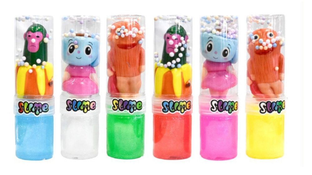 Brainrots Magic Crystal Slime – Stretchy Slime with Capybara Figure 1pc