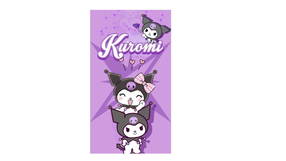 Kuromi Beach towel