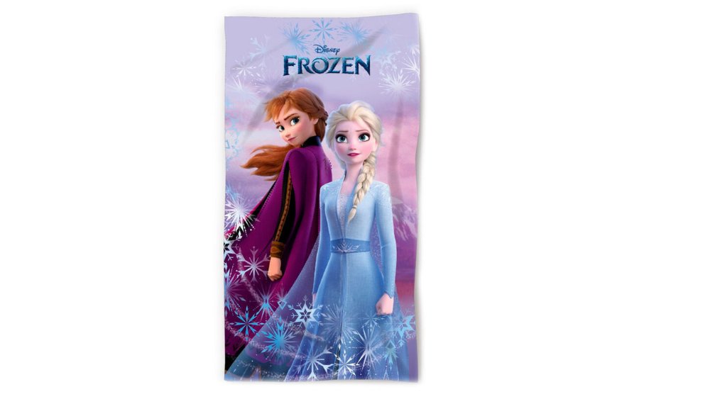 Frozen Beach towel
