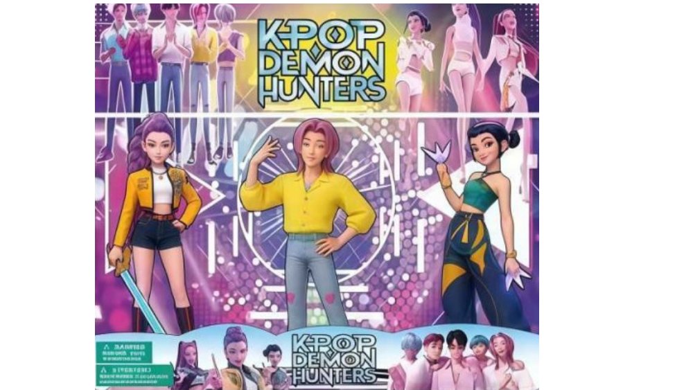 K-Pop Demon Hunters Figure Set – Collectible Characters with Accessories