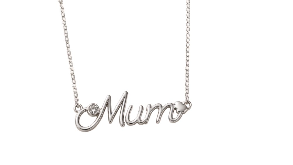“Mum” silver stainlesteel Necklace