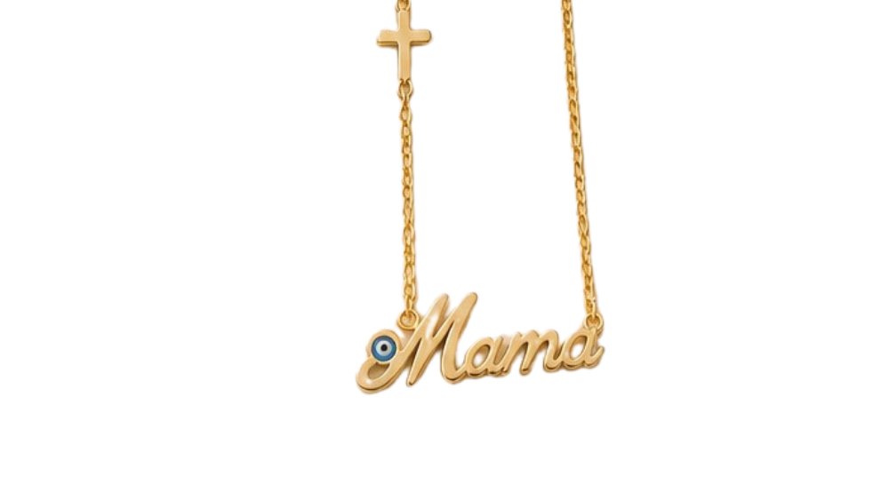 “Mama” gold stainlesteel Necklace
