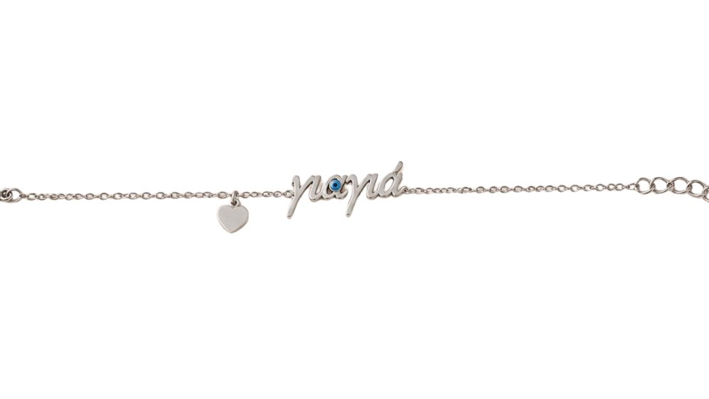 “γιαγια” Bracelet – Stainless Steel (silver)