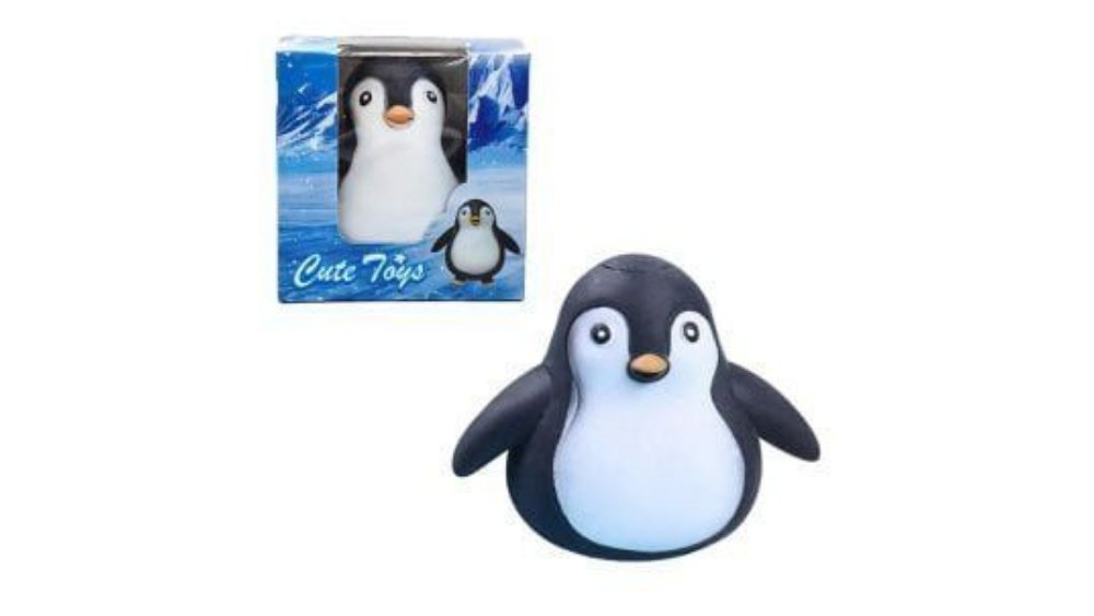 Penguin Squishy in box