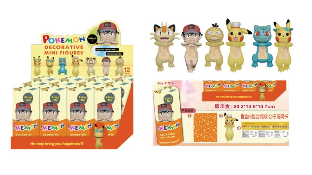 Sonny Angel Style Blind Box Mini Figures- Pokemon edition –