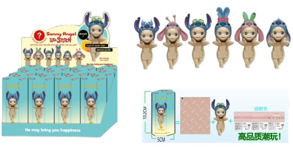 Sonny Angel Style Blind Box Mini Figures – Stitch edition –