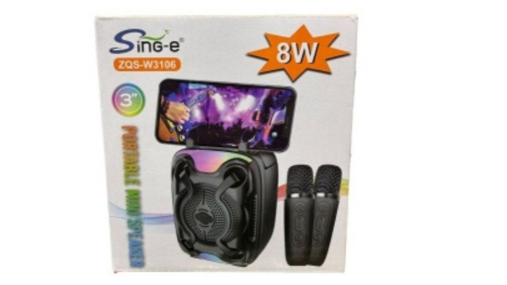 Karaoke Speaker Kit – Bluetooth Speaker with wireless Microphone