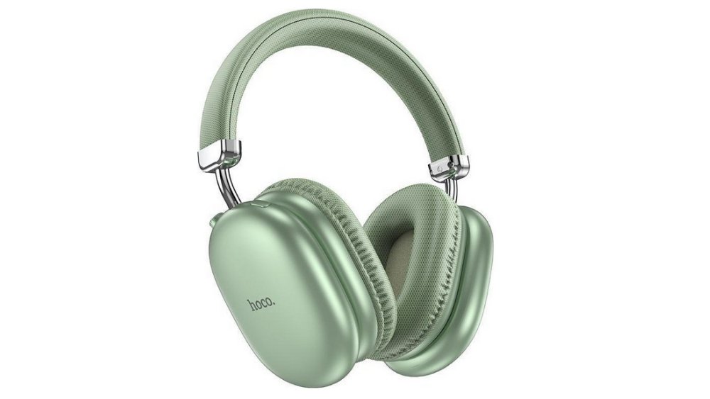 HOCO P9 Pro Max Wireless Headphones – Green Bluetooth Headset 🎧
