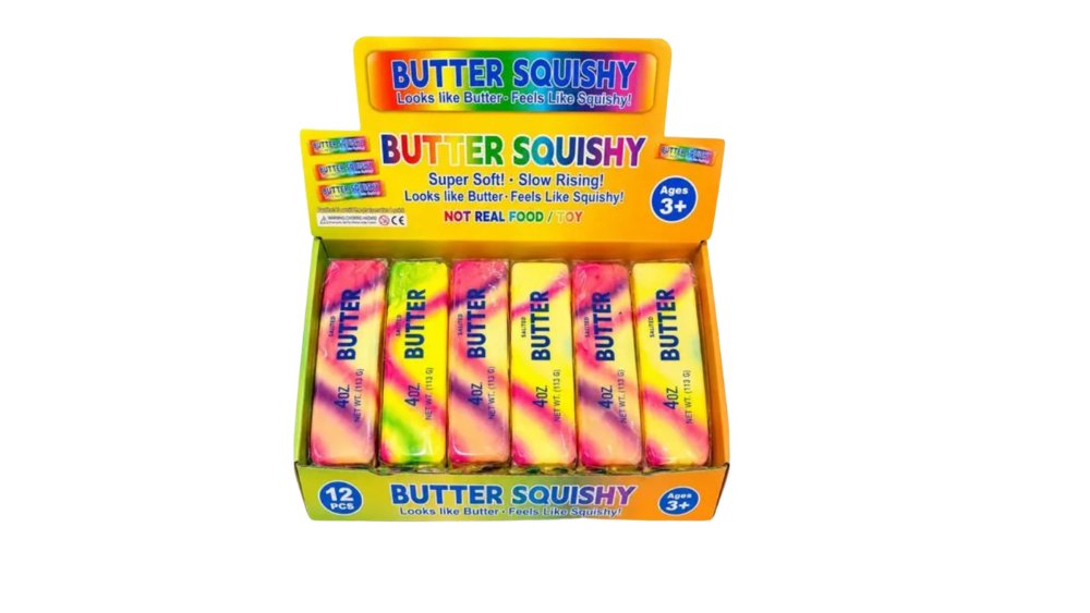 Viral Butter multicolour Squishy from Tik-Tok
