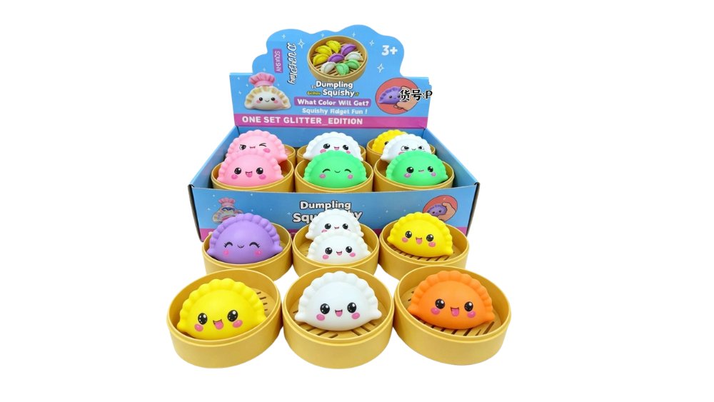 Mystery Squishy Cypriot Ravioli with 2 ravioli squishies– New edition