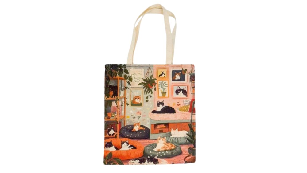 Cats tote bag