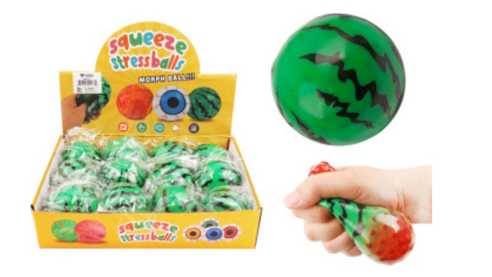 Watermelon Squishy with orbeez