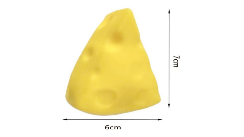 Viral triangle cheese Squishy from Tik-Tok