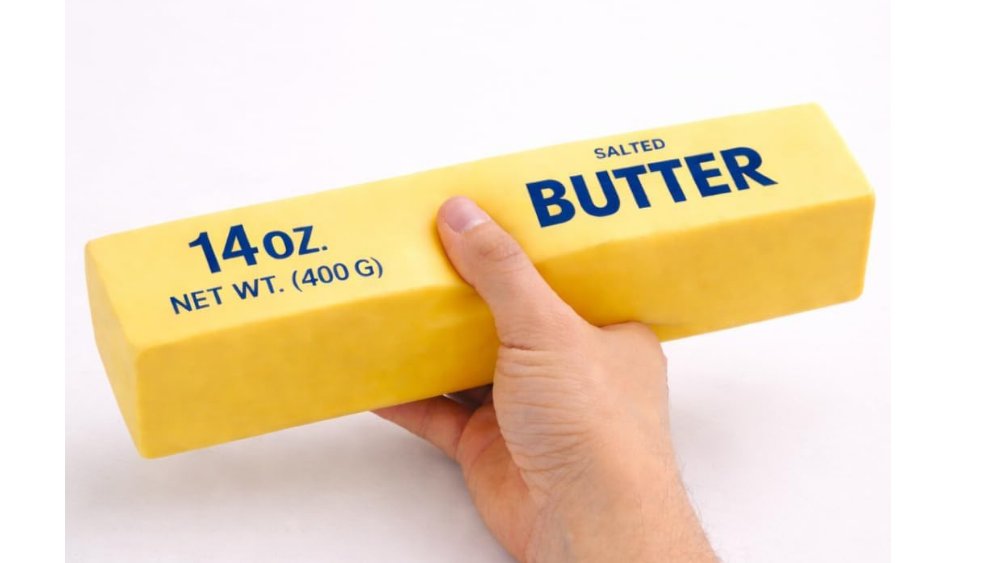 Huge Butter Squishy from Tik-Tok