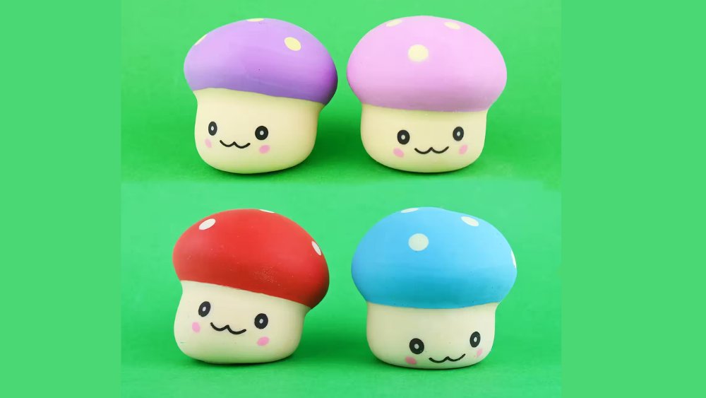Extreme soft Mushroom Squishy