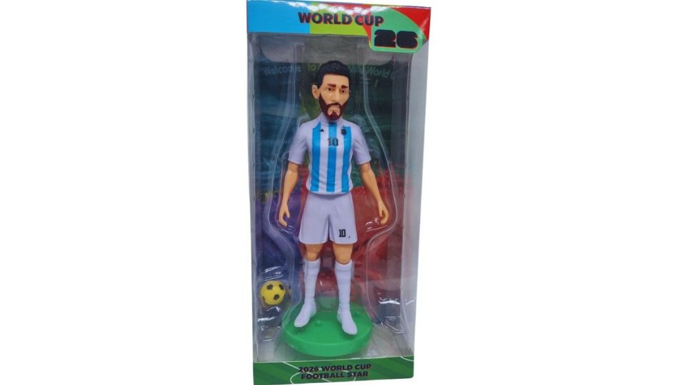 Messi 2026 World Cup Figure – Collectible Soccer Player Toy (15cm)