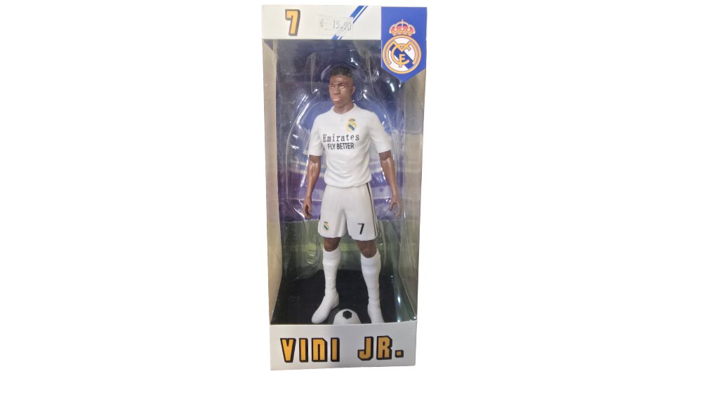 Vini Jr. Football Action Figure – Collectible Soccer Star Toy (15cm)