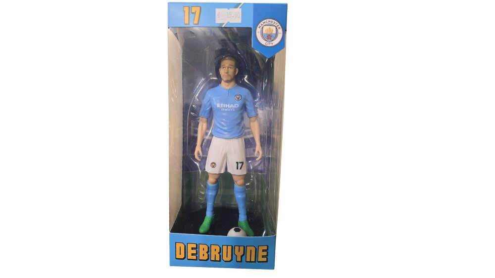 De Bruyne Football Action Figure – Collectible Soccer Star Toy (15cm)