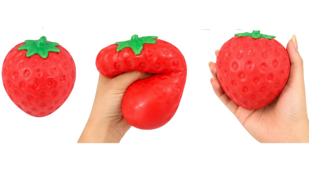 Big Strawberry flour Squishy