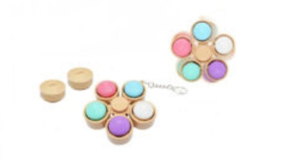 Mystery Squishy Dumpling Clicker Fidget Toy – Cute Push Click Stress Relief Sensory Toy