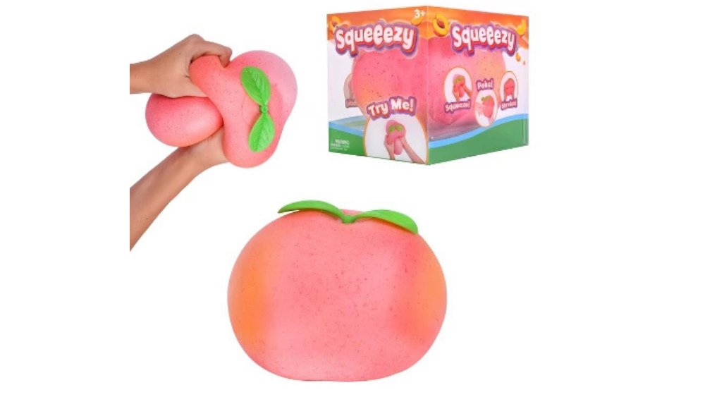 Huge Peach in a cute box