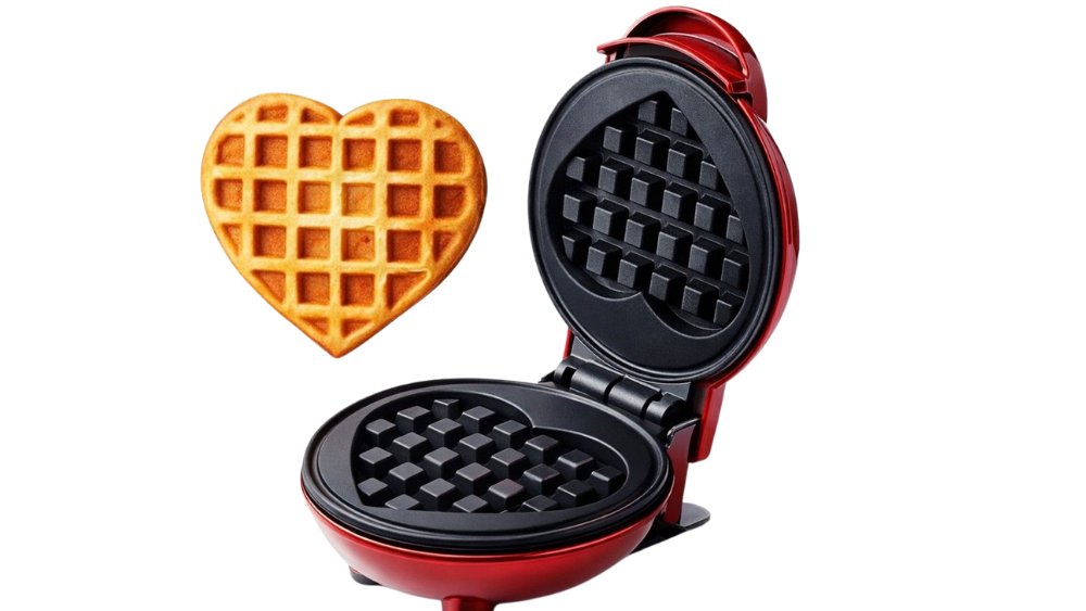 Heart Shape mini Waffle maker