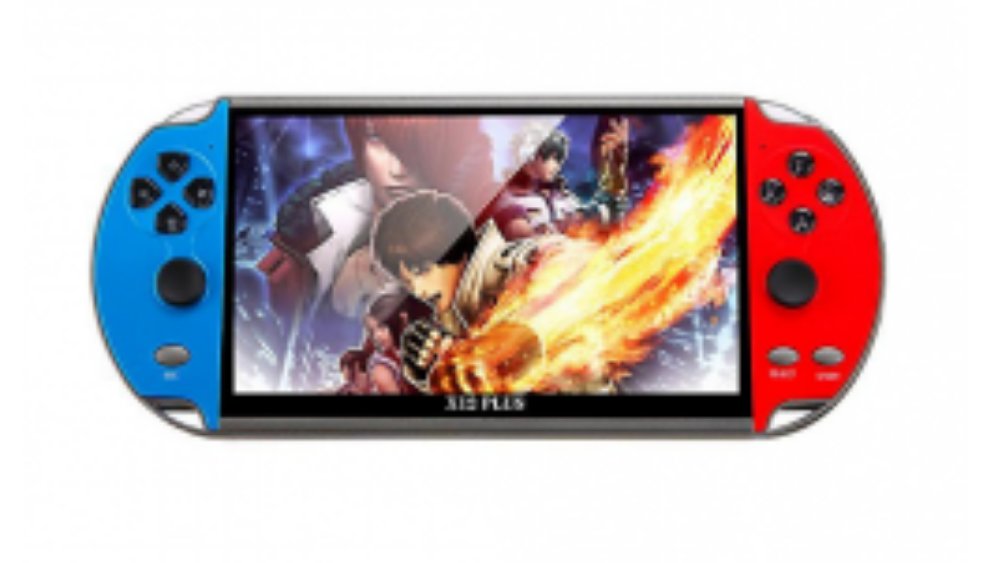 Retro Handheld Game Console with 500 Built-in Games – 4.3″ LCD, Rechargeable & Portable