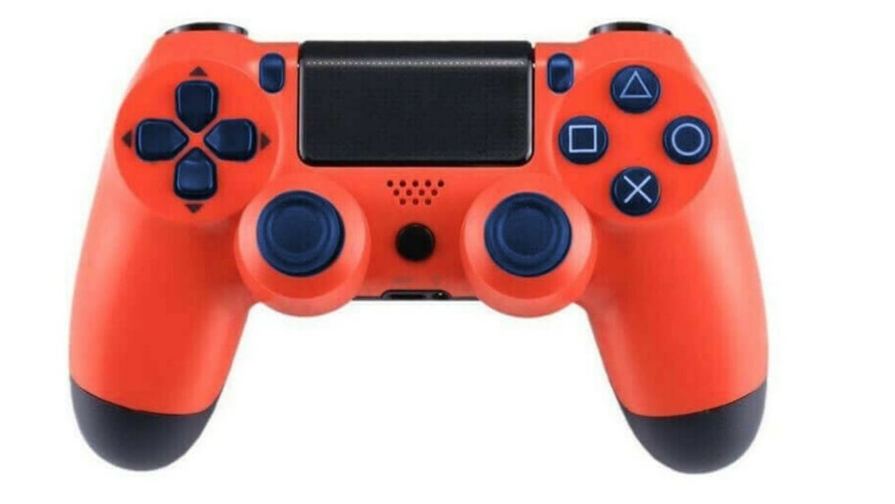 Wireless PS4 Controller – orange Design
