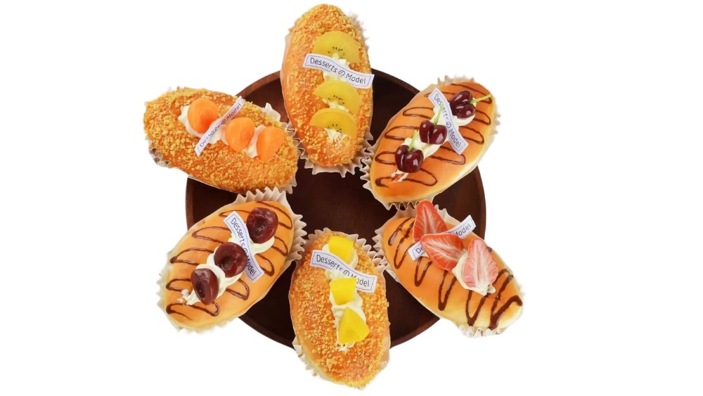Realistic Éclair Cake Squishy Magnet – Soft Foam Dessert Fridge Magnet | 6 Assorted Designs