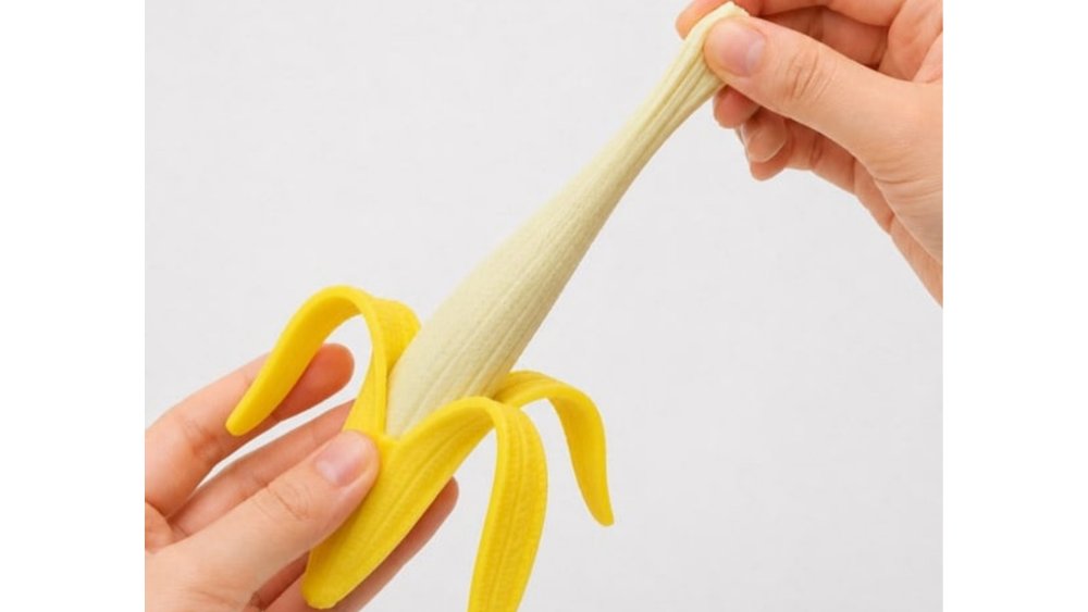 Banana squishy stretch