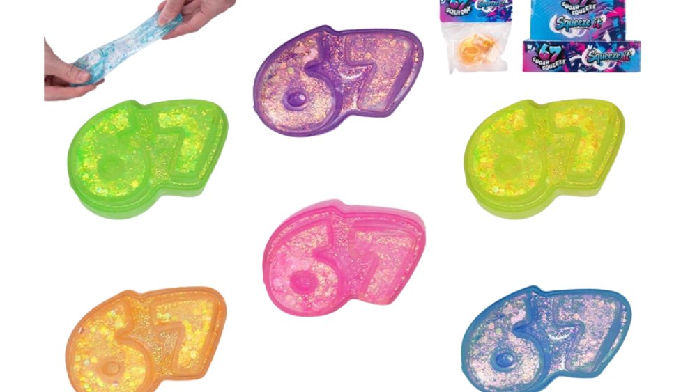 Needoh Style Six Seven Squishy in small box