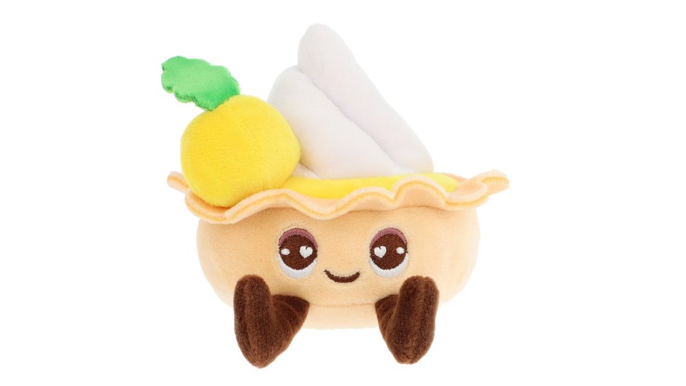 Lemon tart lemon scented soft toy