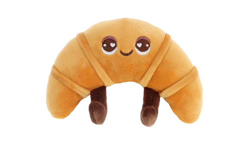 Croissant chocolate cented soft toy