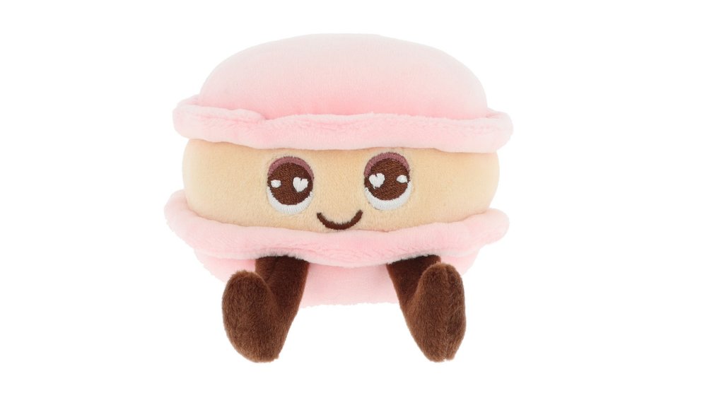 Macaron Strawberry scented soft toy