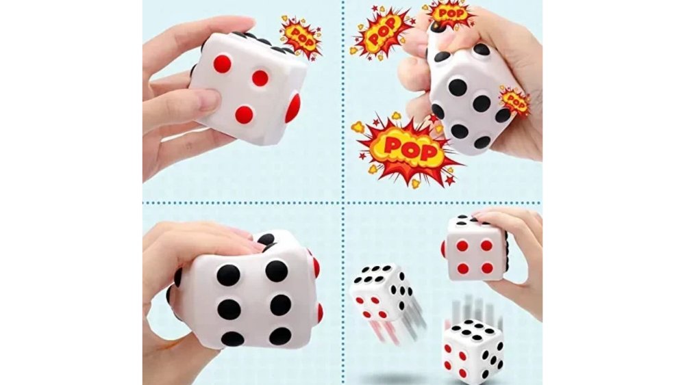 Dice fidget pop