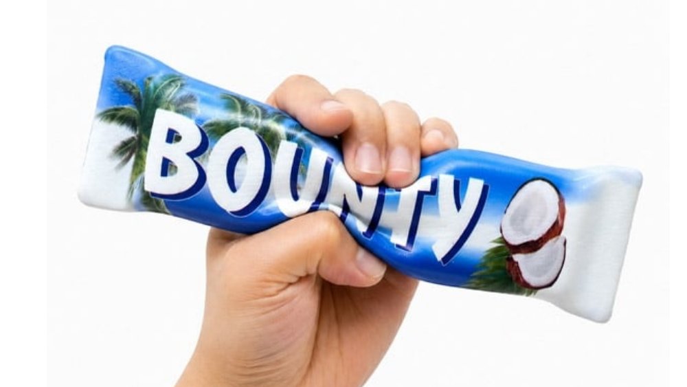 Bounty Chocolate bar Squishy