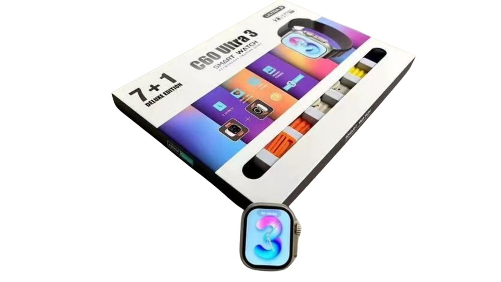 G60 Ultra 3 Smart Watch – 7+1 Deluxe Edition