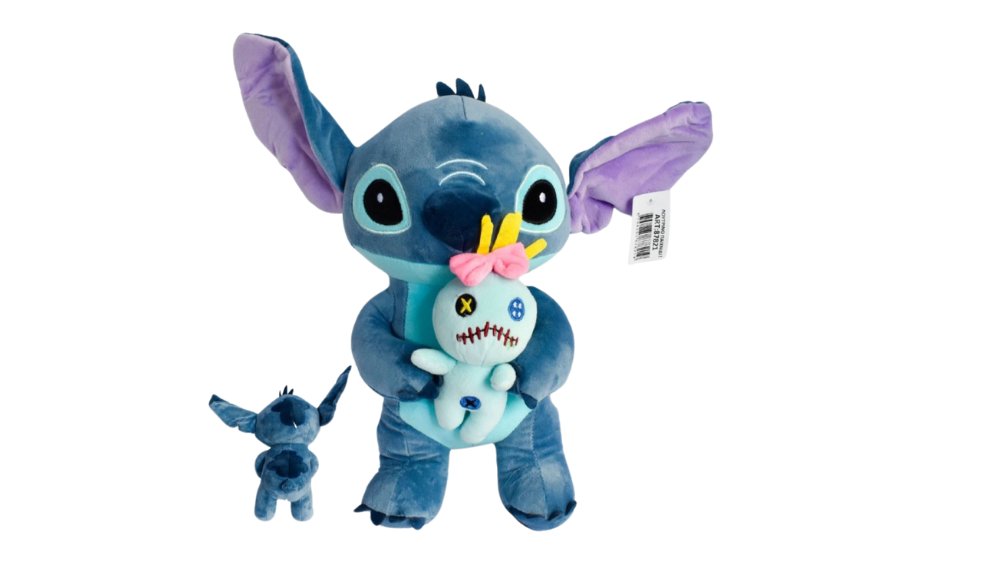 Stitch Plush Toy with Scrump – 35cm