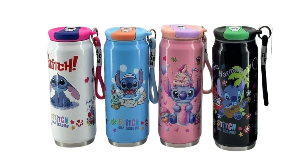 Stitch stainlesteel water bottle 460ml