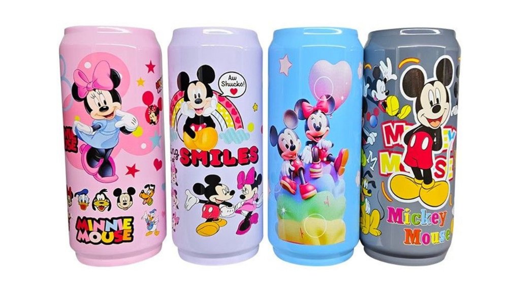 Mickey and minnie Mouse stainlesteel water bottle 460ml