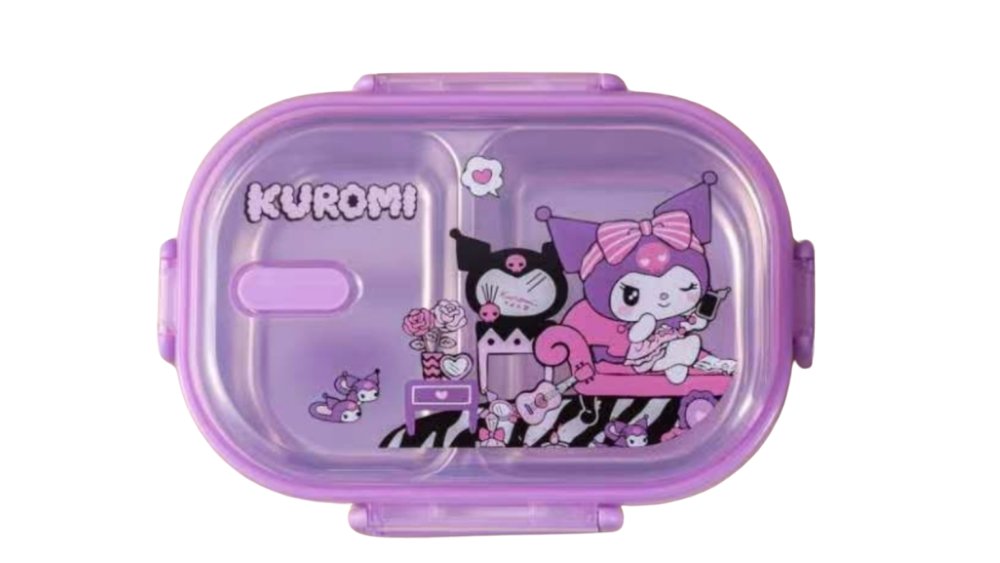 Kuromi Lunch Box Metallic