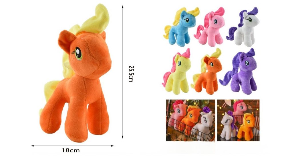 Little pony soft toy 25.5 cm