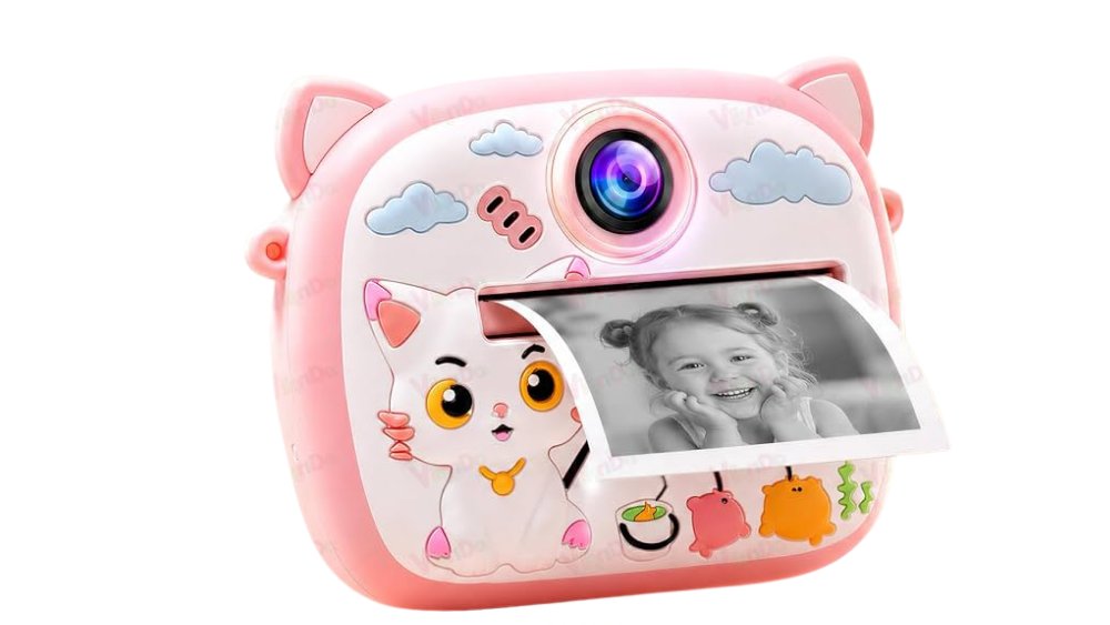 Kids Instant Print Camera – 48MP Photo & 1080P Video