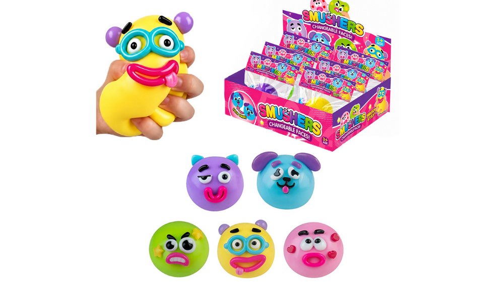 Smushers Changeable Faces – Squishy Fidget Toy 9cm