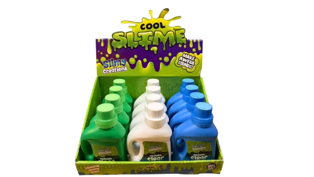 Cool Slime Laundry Bottle – Washable Sensory Slime Toy for Kids