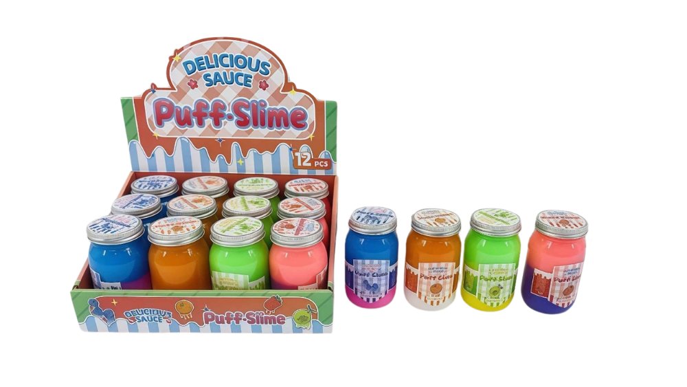 Puff Slime Delicious Sauce – Colourful Sensory Slime Toy for Kids