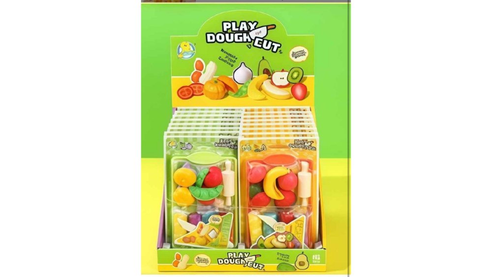 Play Dough Fruit Cutting Set – Pretend Food & Creative Play Toy for Kids