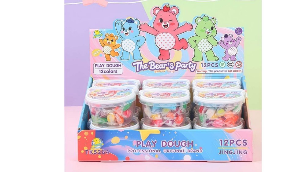 The Bear’s Party Play Dough – Colour Modelling Clay Set for Kids